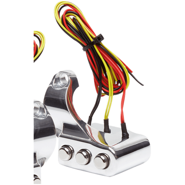 SWITCHES & SPACERS FOR VITY'S DESIGN HANDLEBAR CONTROLS SWITCH HOUSINGS POLISH RIGHT
