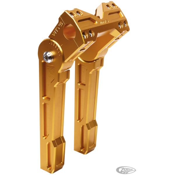 VITY'S DESIGN ADJUSTABLE RISERS Adjustable 10" riser set Gold