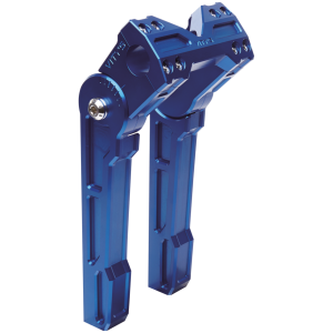 VITY'S DESIGN ADJUSTABLE RISERS Adjustable 10" riser set Blue
