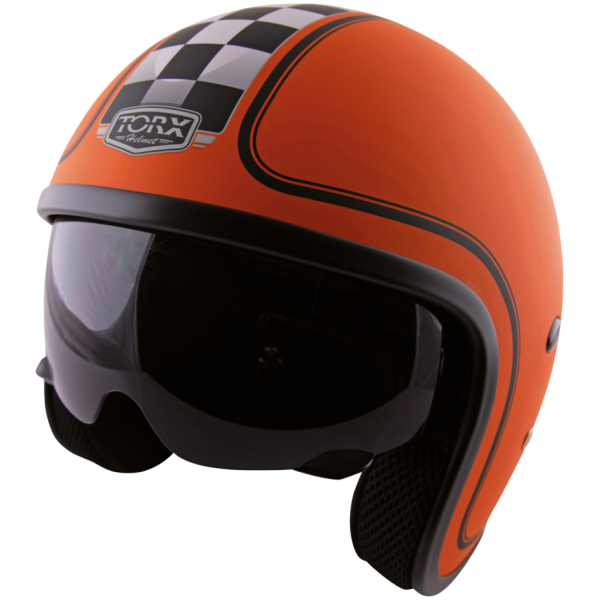 TORX HARRY HELMETS Torx Harry helmet Racer Orange XS