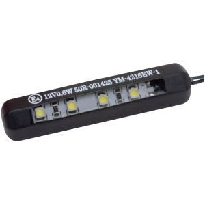 E-APPROVED STICK-ON LED LICENSE PLATE LIGHT Stick on Licenseplate light 62x19mm