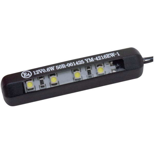 E-APPROVED STICK-ON LED LICENSE PLATE LIGHT Stick on Licenseplate light 62x19mm