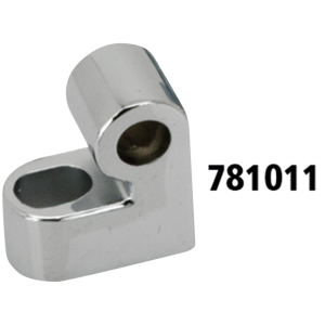 HEADLIGHT MOUNT BLOCKS Chrome headlamp mount block FXSTS88-92