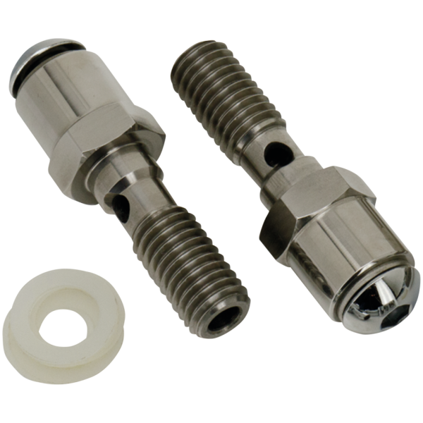 CUSTOM BREATHER BOLTS & BANJOS extended breather bolts EVO/XL 1/2"-13