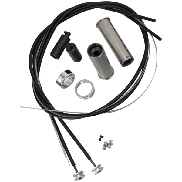 EARLY FL STYLE HANDELBARS Throttle & spark control kit 49-53 push