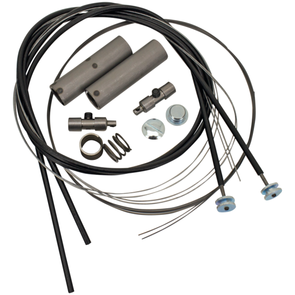 EARLY FL STYLE HANDELBARS Throttle & spark control kit 54-73 push