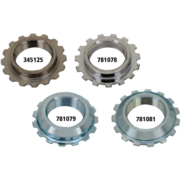 BEARING STEM JAM NUT triple tree top bearing adjusting nut So