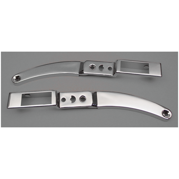 SPORTSTER FENDER STRUT COVERS Chr strut covers XL82-89