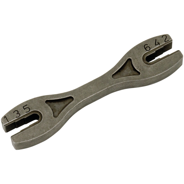 SPOKE WRENCH Spoke wrench, 6-jaw type