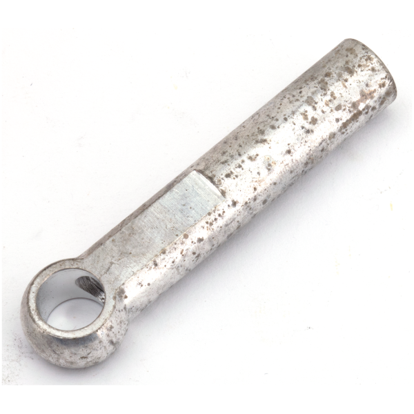 BIG TWIN HAND SHIFTER PARTS End hand shifter rod white plated