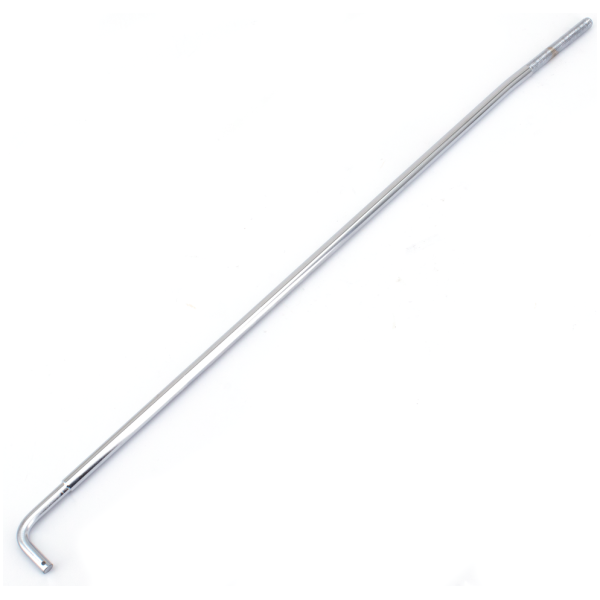 BIG TWIN HAND SHIFTER PARTS Chrome Shifter rod BT36-50 with hook end