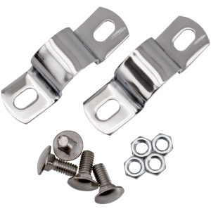 EARLY BIG TWIN STYLE OIL TANKS U-Clamps oil tank mount chrome BT36-57