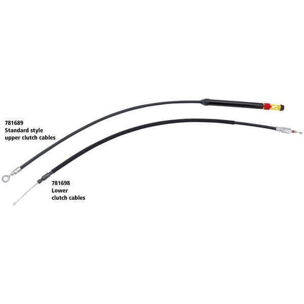 C17 - CLUTCH CABLES FOR MILWAUKEE EIGHT GHDP UPPER CLUTCH CABLE BW21-UP 1136MM