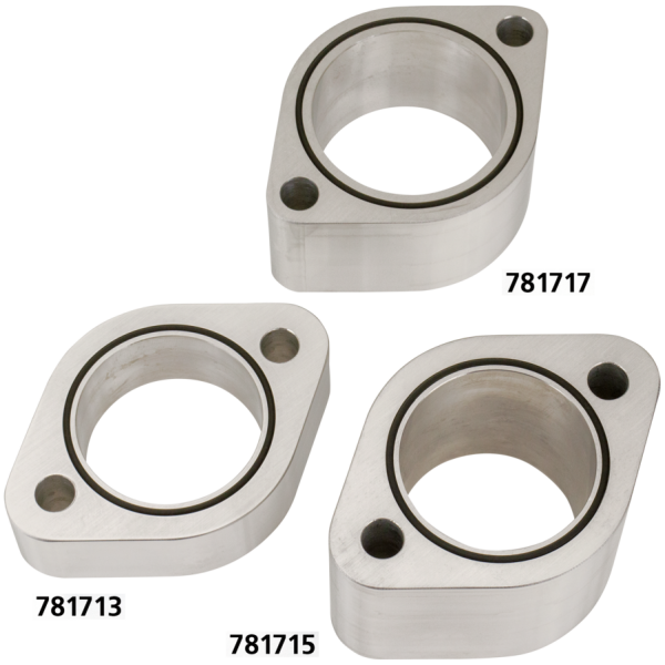 YOST MANIFOLD SPACERS FOR S&S SUPER B, SUPER E & SUPER G CARBURETORS int manifold spacer s&s e carb 1" wide