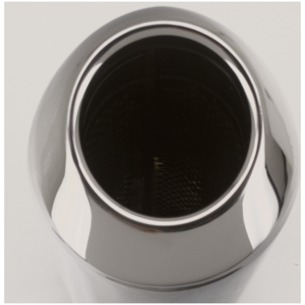 UNIVERSAL STAINLESS MUFFLER Oval muffler Stainless steel 1-3/4" I.D.