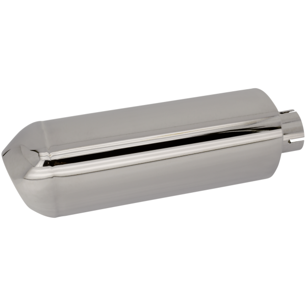 UNIVERSAL STAINLESS MUFFLER Triangle muffler Stainless steel 2" I.D.