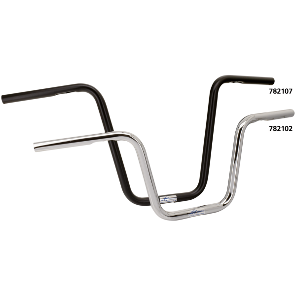 FEHLING ONE INCH DIAMETER APEHANGER HANDLEBARS FEHLING Narrow APE 1" 25cm high Chrome