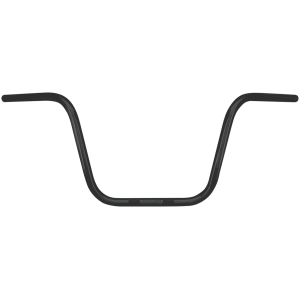 FEHLING ONE INCH DIAMETER APEHANGER HANDLEBARS FEHLING APE 1" 31cm high 3hole TBW Black