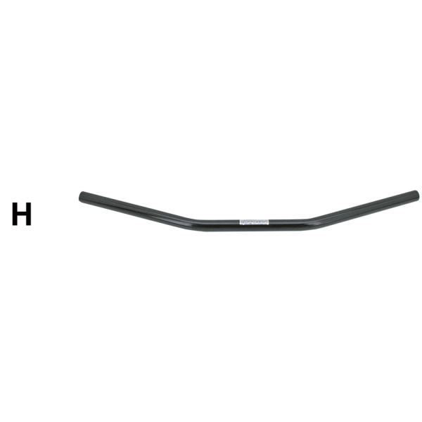 FEHLING ONE INCH DIAMETER DRAG BARS FEHLING DRAG BAR 1" 72cm wide TBW Black