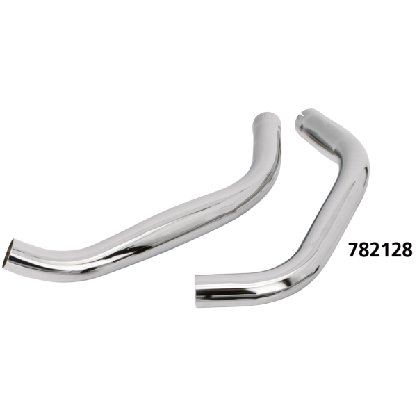 EXHAUST HEADERS FOR IRONHEAD SPORTSTER Chrome header set XL57-78