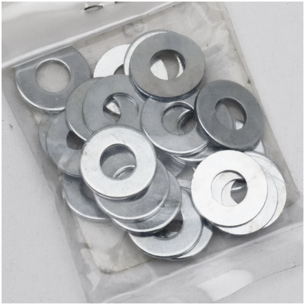 SAE SIZE ZINC PLATED HARDWARE 25pck SAE Washer 5/16x11/16"x1/16" zinc