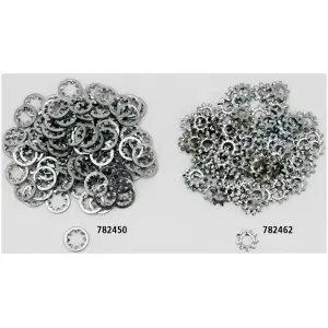 INTERNAL AND EXTERNAL LOCK WASHERS 100pck Lockwasher #6 internal
