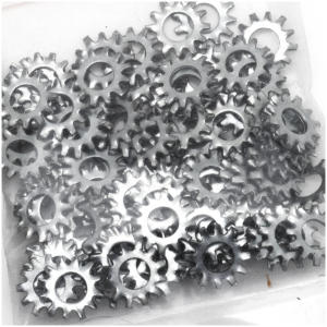 INTERNAL AND EXTERNAL LOCK WASHERS 100pck Lockwasher #8 external