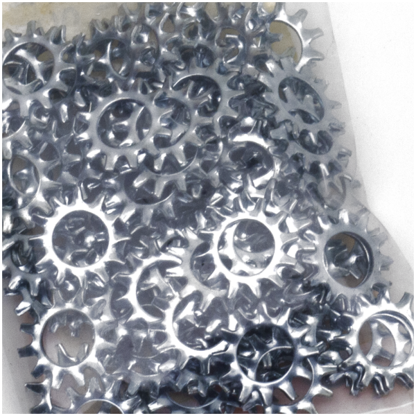 INTERNAL AND EXTERNAL LOCK WASHERS 100pck Lockwasher 1/4" external