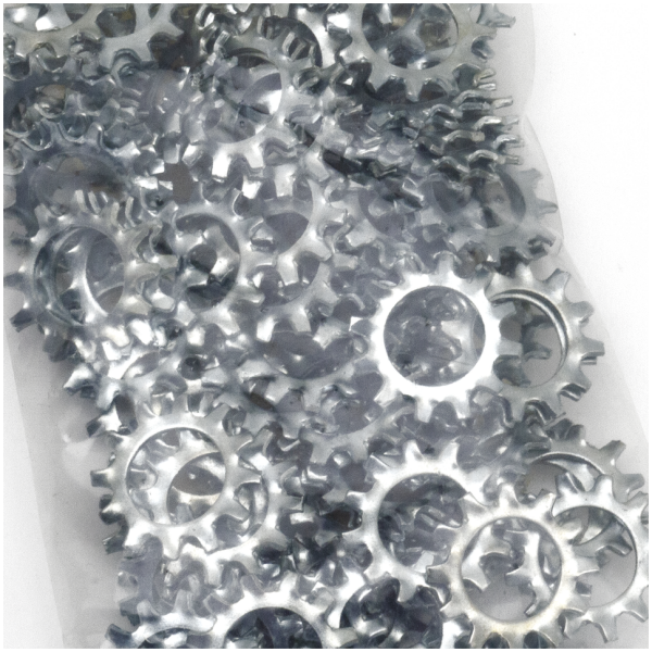 INTERNAL AND EXTERNAL LOCK WASHERS 100pck Lockwasher 3/8" external