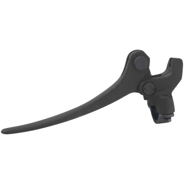 HAND LEVERS FOR VINTAGE MODELS Handbrake lever w/bracket blk/chr 41-52