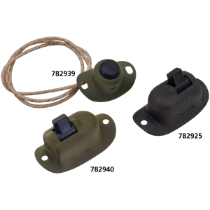 1929-1972 STYLE HANDLEBAR SWITCHES AND SCREWS Switch horn military green single wire