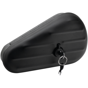 REPRODUCTION TOOL BOX FOR BIG TWIN Oval Toolbox black 41-UP