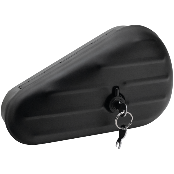 REPRODUCTION TOOL BOX FOR BIG TWIN Oval Toolbox black 41-UP