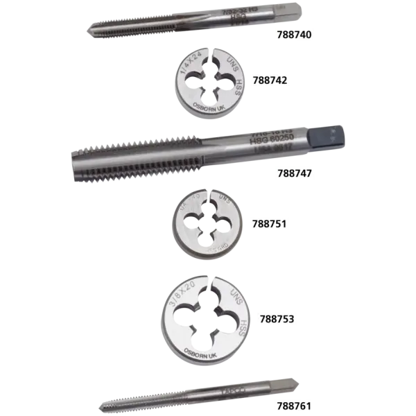 THREAD REPAIR TAPS & DIES CUTTER 1/4-40 for all carburetor needles