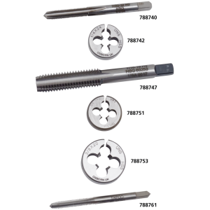 THREAD REPAIR TAPS & DIES CUTTER 7/16-16 for cylinder head bolts