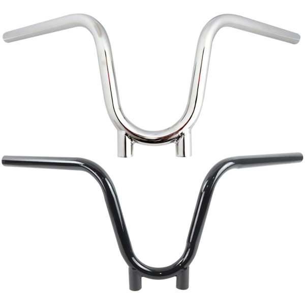 NYC T-BARS 1" NYC Handlebar Black Non-Dimpled