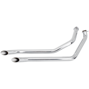 GOOSENECK DRAG PIPES FOR FX SHOVELHEAD Goose Drag Pipes Chrome FXE70-84