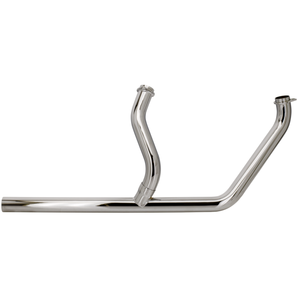 V-TWIN STOCK STYLE 2-IN-1 HEADERS FOR SHOVELHEAD Chr Stock type 2 in 1 headers FL70-84