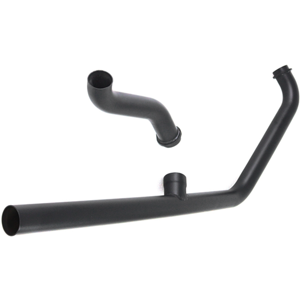 V-TWIN STOCK STYLE 2-IN-1 HEADERS FOR SHOVELHEAD Pre-blacked 2 in 1 headers FL70-84