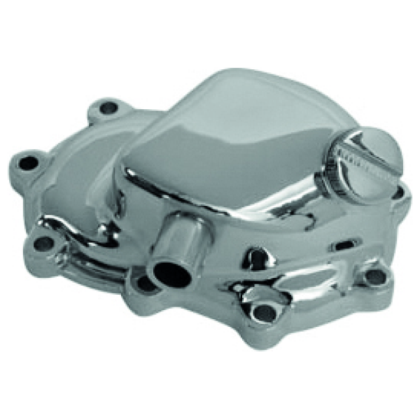 V-TWIN TRANSMISSION COVER FOR 4-SPEED WITH ELECTRIC START Chr transmission end cover electric strt