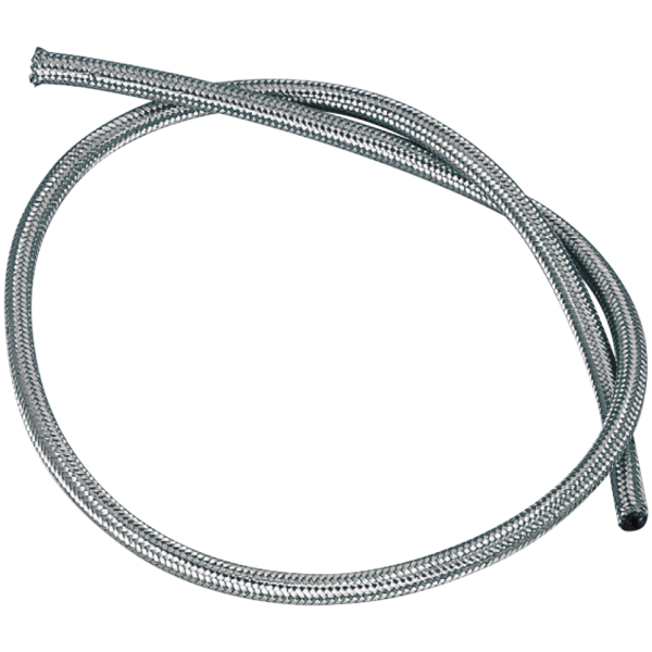 BRAIDED OIL AND FUEL HOSE Braided inox covered hose 1/4"x305cm