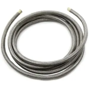 BRAIDED OIL AND FUEL HOSE Braided inox covered hose 5/16"x152cm