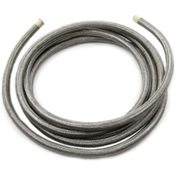 BRAIDED OIL AND FUEL HOSE Braided inox covered hose 5/16"x152cm