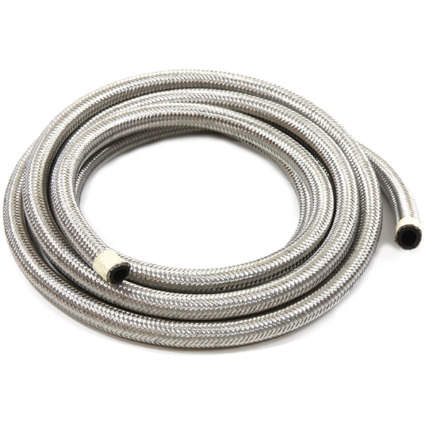 BRAIDED OIL AND FUEL HOSE Braided inox covered hose 3/8"x305cm