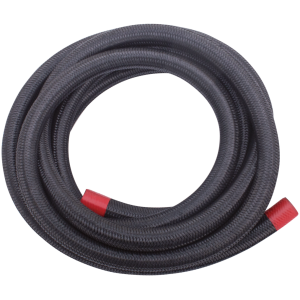 BLACK BRAIDED OIL AND FUEL HOSE Black nylon braided hose 3/8"x305cm