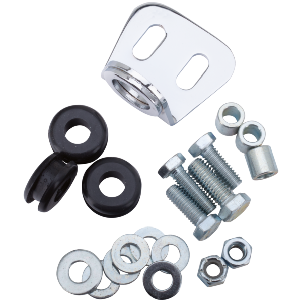STOCK STYLE OIL TANK FOR TWIN CAM SOFTAIL Chrome top mount kit F*ST00-17
