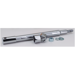 CHROME PLATED FRONT AND REAR AXLES FR wheel axle kit FLH/T00-07