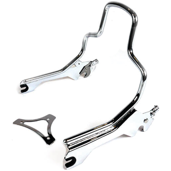 DETACHABLE SISSY BARS FOR MILWAUKEE EIGHT SOFTAIL Det. Sissy Bar Shorty Chrome FLFB18-Up
