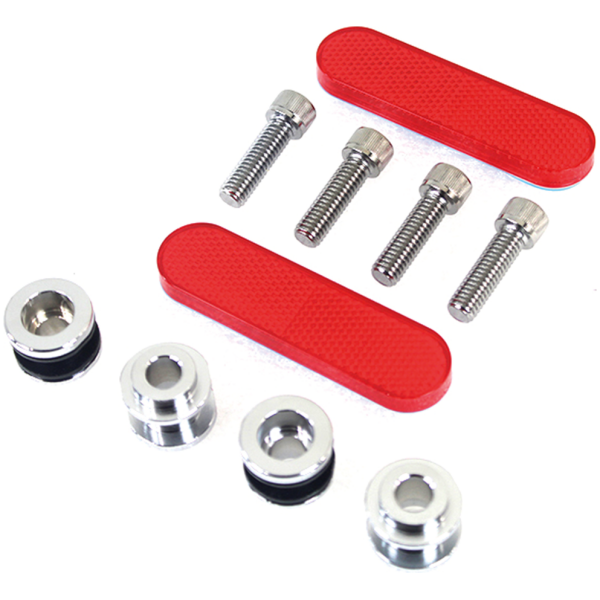 DETACHABLE SISSY BARS FOR MILWAUKEE EIGHT SOFTAIL Chr Docking HW kit ST18-up wide frame