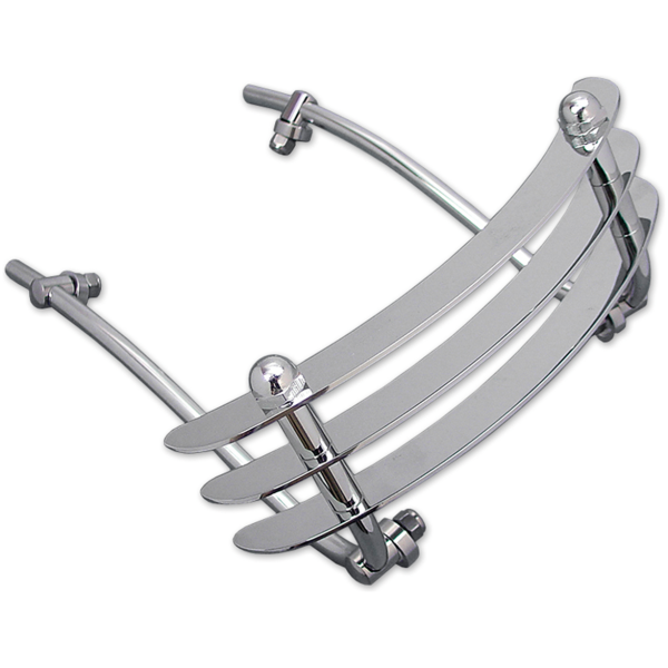CABBAGE CUTTER FENDER GRILLS Front Fender Grill Chrome FL55-57